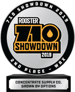710 Showdown 2019 Second Place Wax